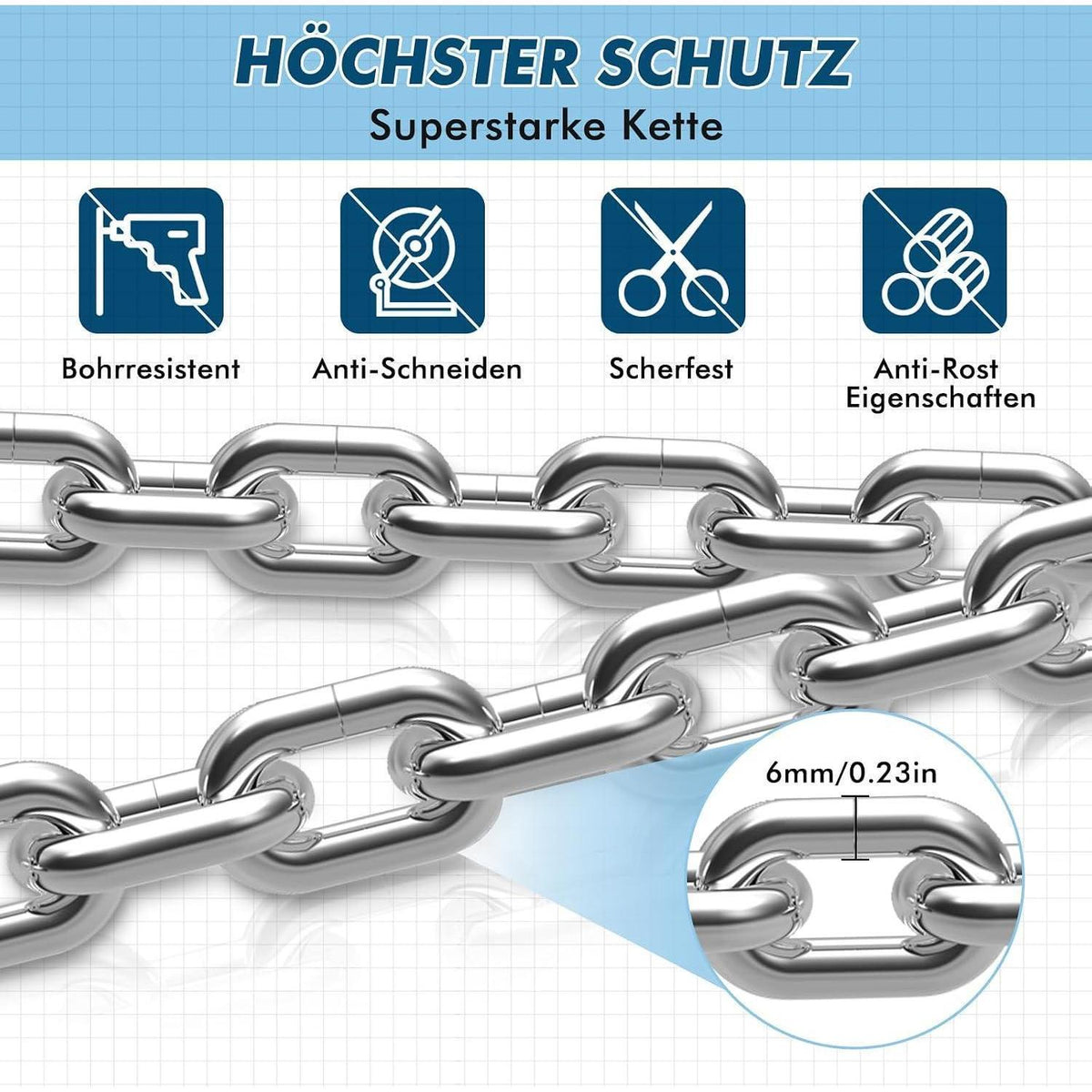 E Scooter Schloss mit Tasche – Hochsicherheitsschloss & Aufbewahrung