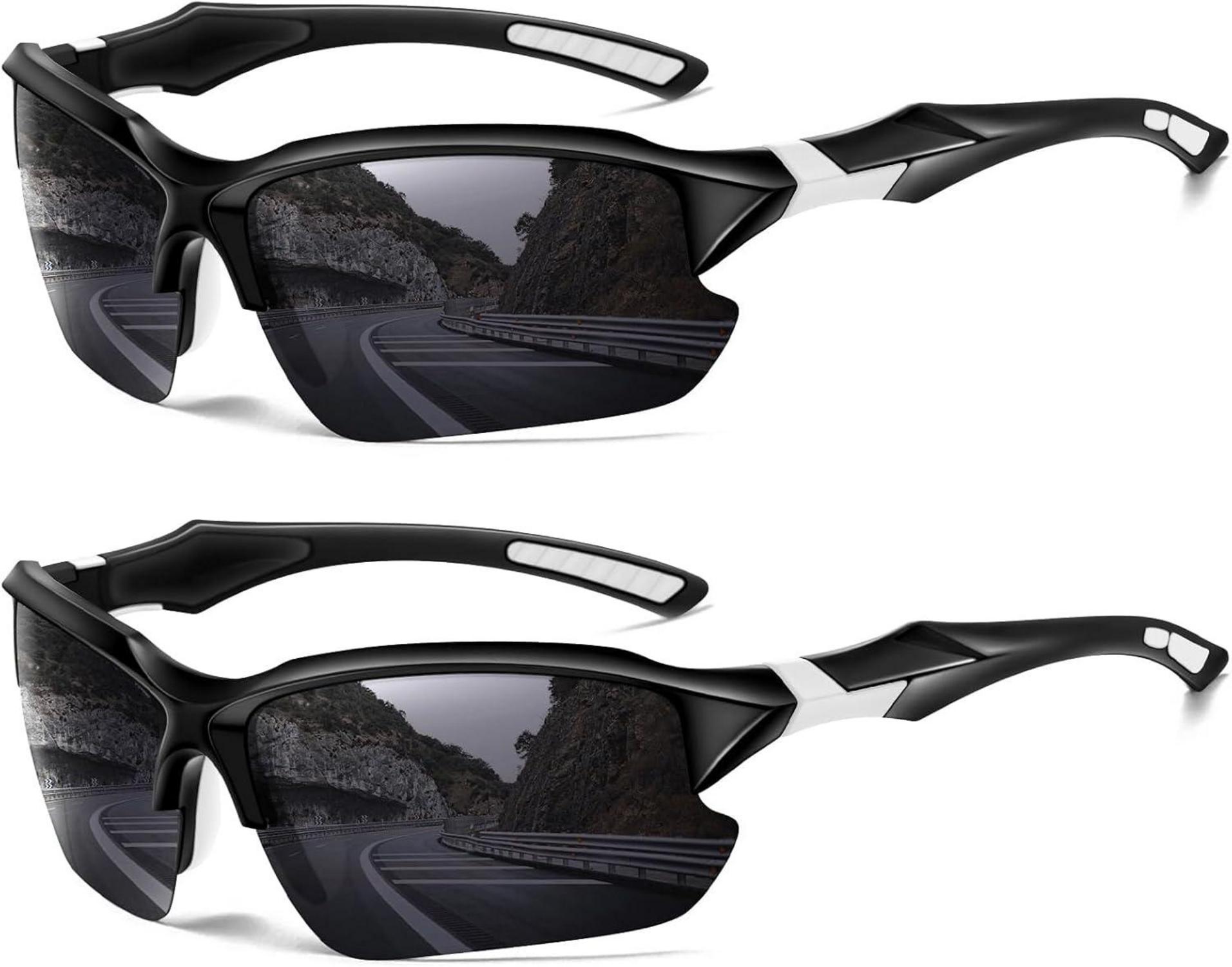 Polarisierte Fahrradbrille UV400 Sportbrille für Outdoor-Sportarten