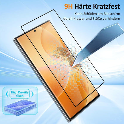 Panzerglas Samsung Galaxy S24 Ultra 5G Schutzfolie 2 Stück