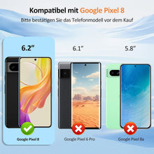 Agedate Panzerglas Google Pixel 8 Schutzfolie 2 Stück 9H