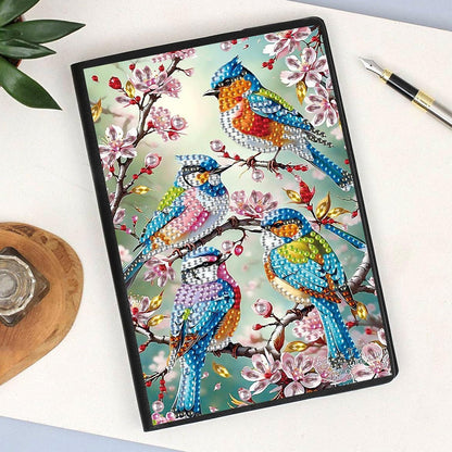 Diamant Painting Notizbuch A5 Blanko – Tagebuch & Skizzenbuch