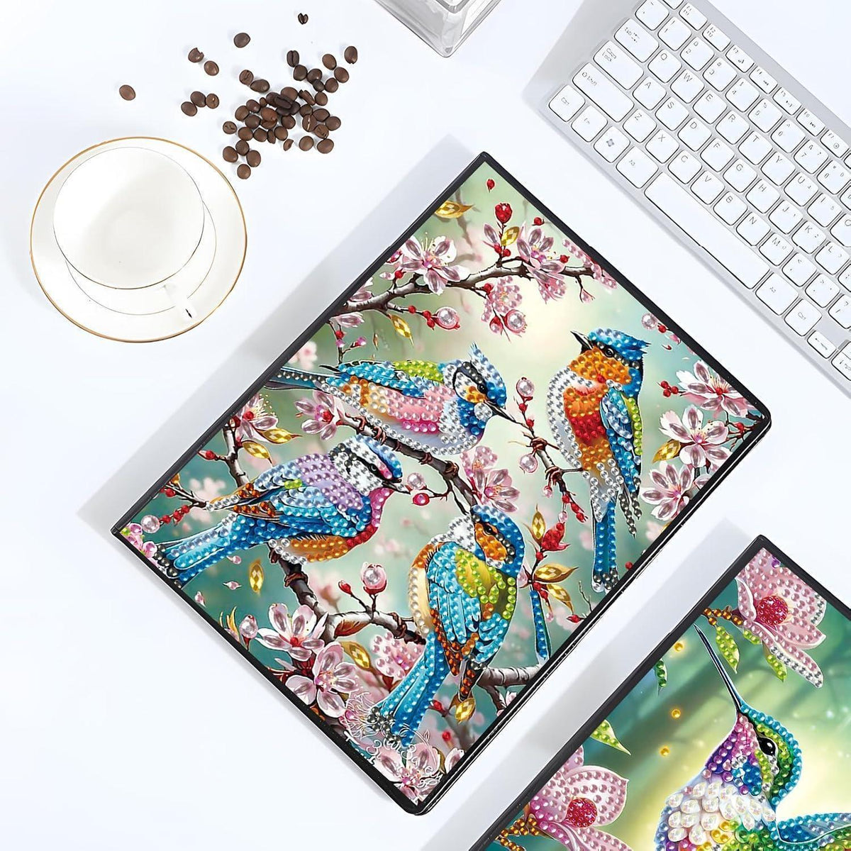 Diamant Painting Notizbuch A5 Blanko – Tagebuch & Skizzenbuch