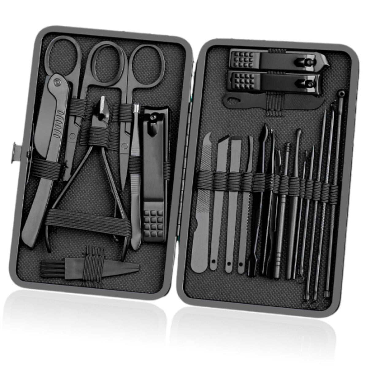Professionelles Maniküre Set 24-teilig Nagelset Edelstahl Pediküre Set
