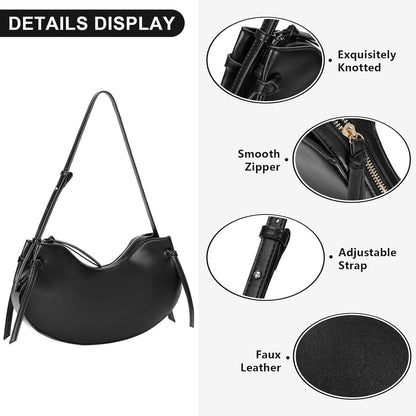Handtasche Tote Bag Kunstleder Shopper Groß Schultertasche Schwarz