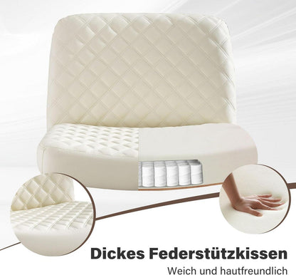 Ergonomischer Bürostuhl mit Rollen und Wippfunktion