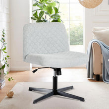 Ergonomischer Bürostuhl ohne Armlehnen, Breites