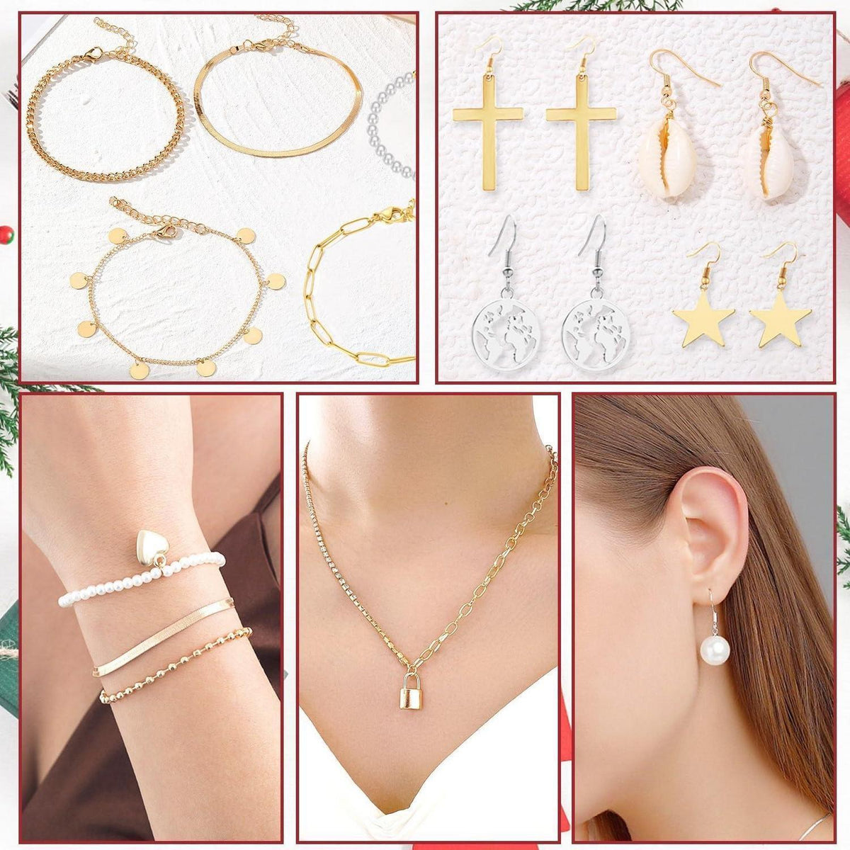 Schmuck Adventskalender 2026 Damen & Mädchen – 24 Überraschungen