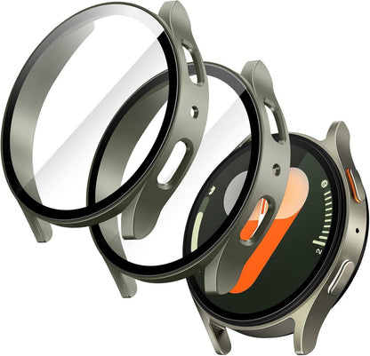 Schutzhülle Samsung Galaxy Watch 7 40mm Displayschutz 2er Pack