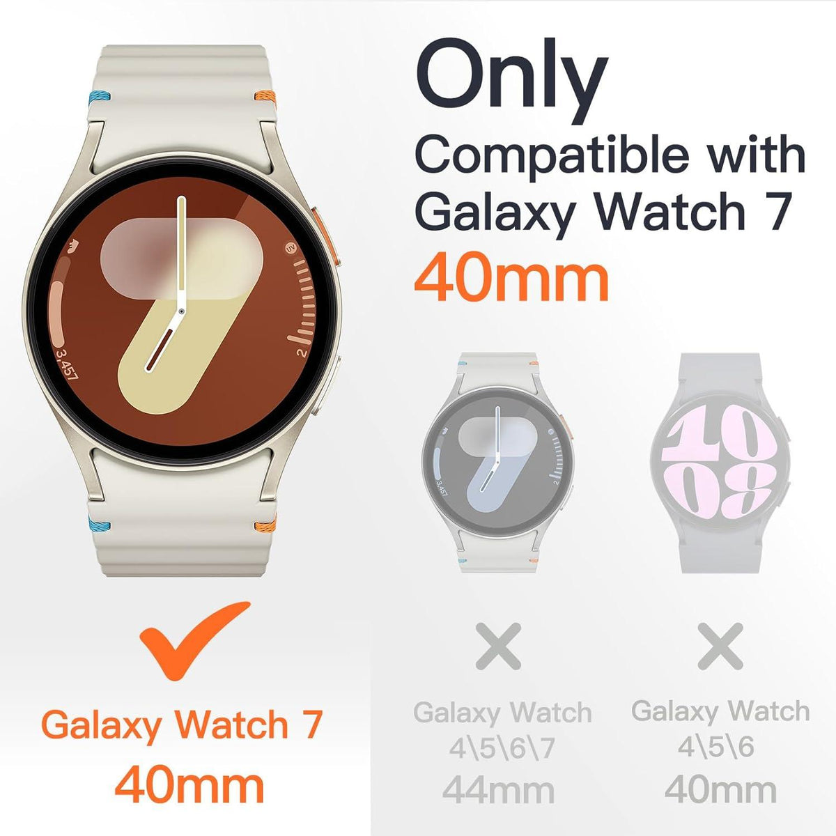 Schutzhülle mit Schutzfolie für Samsung Galaxy Watch 7