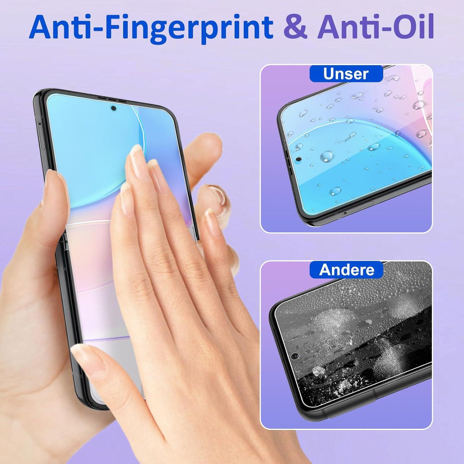 Panzerglas für Samsung Galaxy Z Flip 5 5G Displayfolie 4er Set