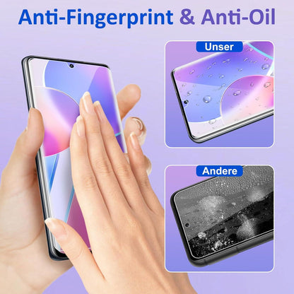 2er Pack Panzerglas Displayschutz Xiaomi Mi Note 10 Lite Schutzfolie 9H Härte