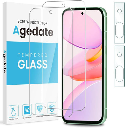 Panzerglas Google Pixel 8A Schutzfolie 2+2 Stück, 9H Displayfolie