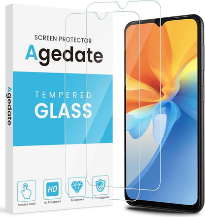 2er Set Panzerglas Displayschutz Samsung A13 9H Härte Klarheitsfolie