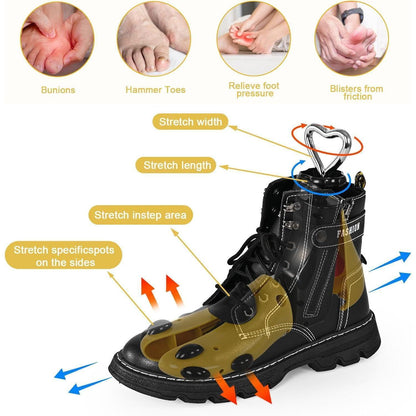 JJDPARTS Schuhspanner Damen Herren verstellbar breite Füße