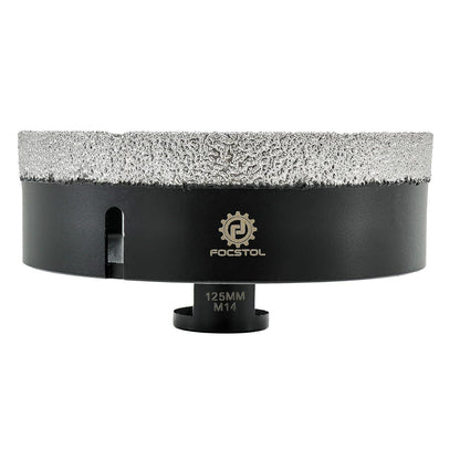 Diamant Fliesenbohrer 125mm M14 für Winkelschleifer