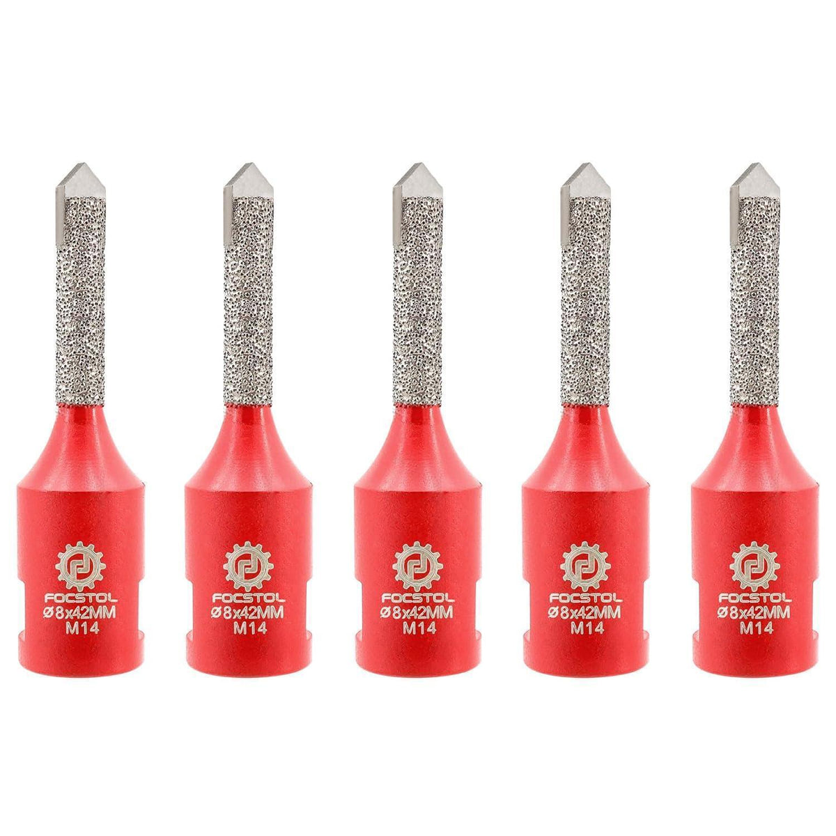 Diamant Mörtel Hakenbohrer 8mm x 42mm für Winkelschleifer
