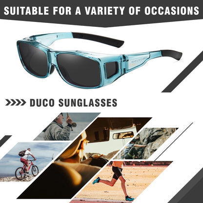 Polarisierte Überbrille DUCO UV400 Schutz Fit-over Sonnenbrille