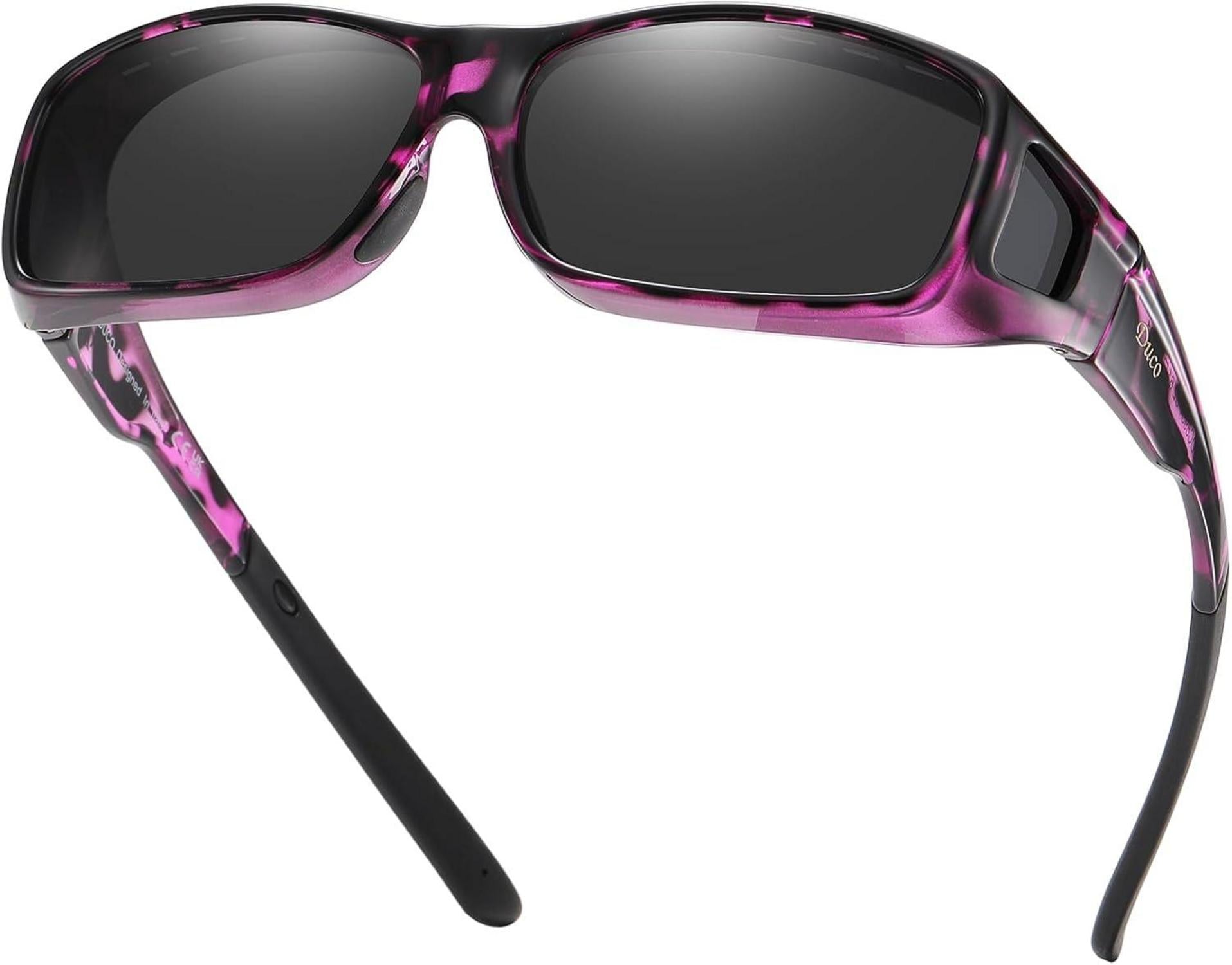 Polarisierte Wrap Around Sonnenbrille mit UV400 Schutz in