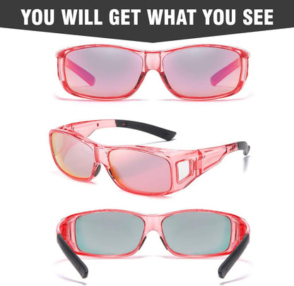 Polarisierte Sonnenbrille UV400 Schutz für Brillenträger
