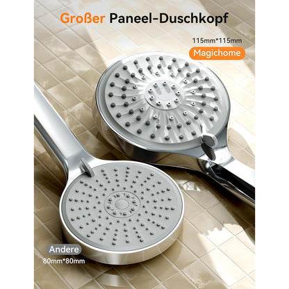 Handbrause Wassersparend 5 Strahlarten Hochdruck