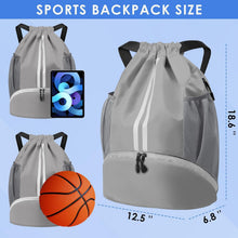 Turnbeutel Fußballtasche Rucksack Kordelzug Wasserfest