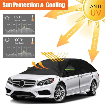 Halbautoabdeckung für Audi A4 & VW Passat – Allwetter Schutz