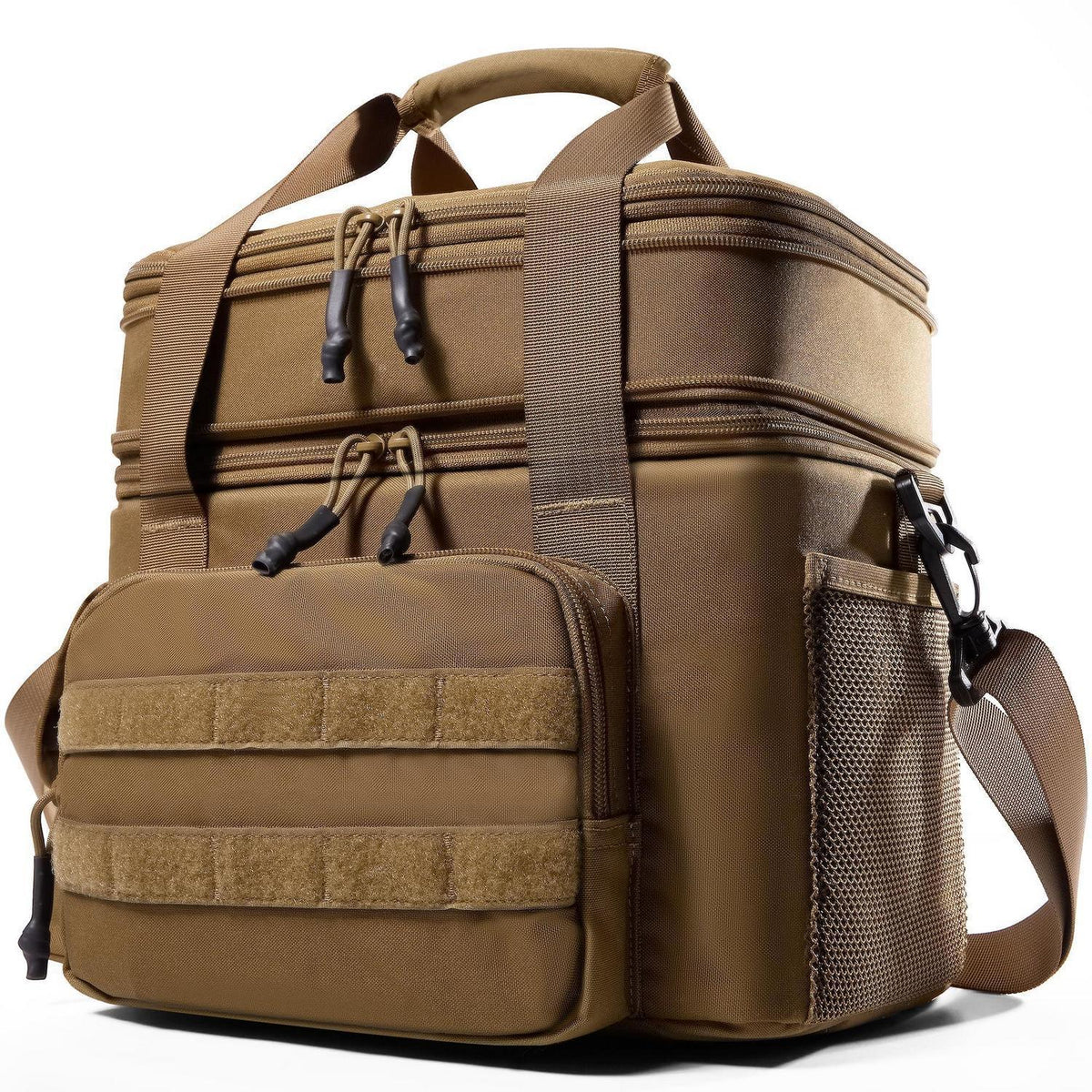 Erweiterbare Lunch-Tasche Coyote Braun – 18-26L, Auslaufsicher & Isoliert