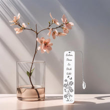 Personalisiertes Lesezeichen "Schön dass es Dich gibt" - Geschenk für Sie