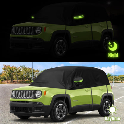 Halbgarage für Jeep Renegade 2014-2024 – Schutzhülle Schwarz