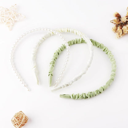 DRESHOW Haarreifen Set 7 Stück Blumen Vintage Stirnbänder