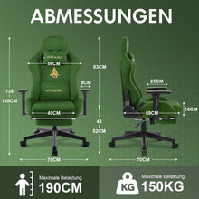 Gaming Stuhl Vittanly Luxuriös Atmungsaktiv Bürostuhl