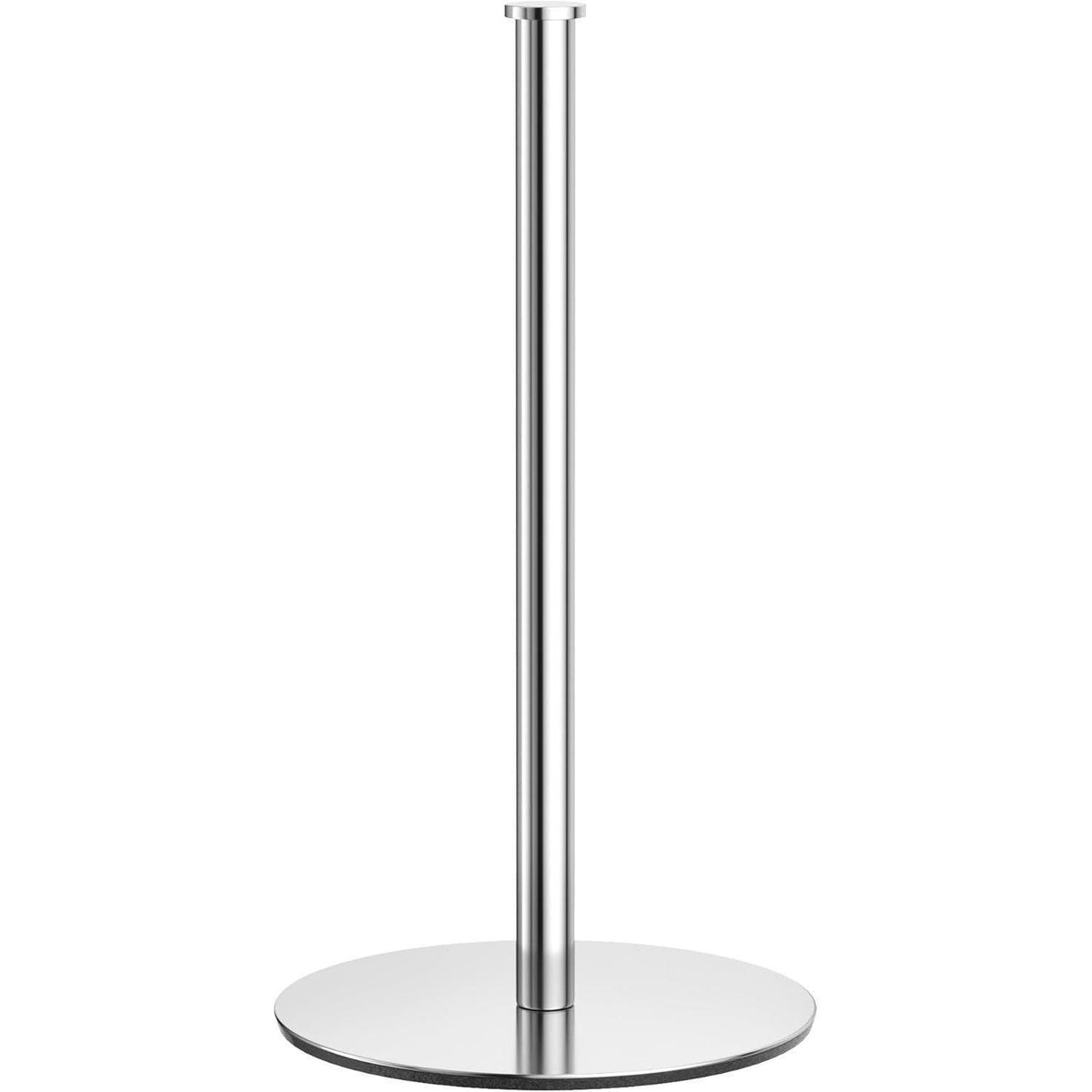 Küchenrollenhalter Silber Stehend, Bohrenfrei, Modern