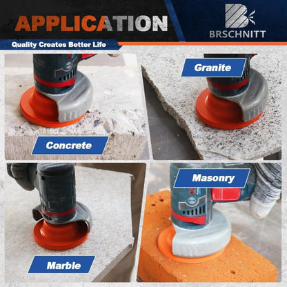 Diamant Schleiftopf 75mm für Beton & Stein (3 Stück)