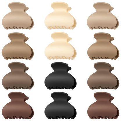 Haarspangen Damen Matt Haarklammern Rutschfestes Haar Mini Accessoires