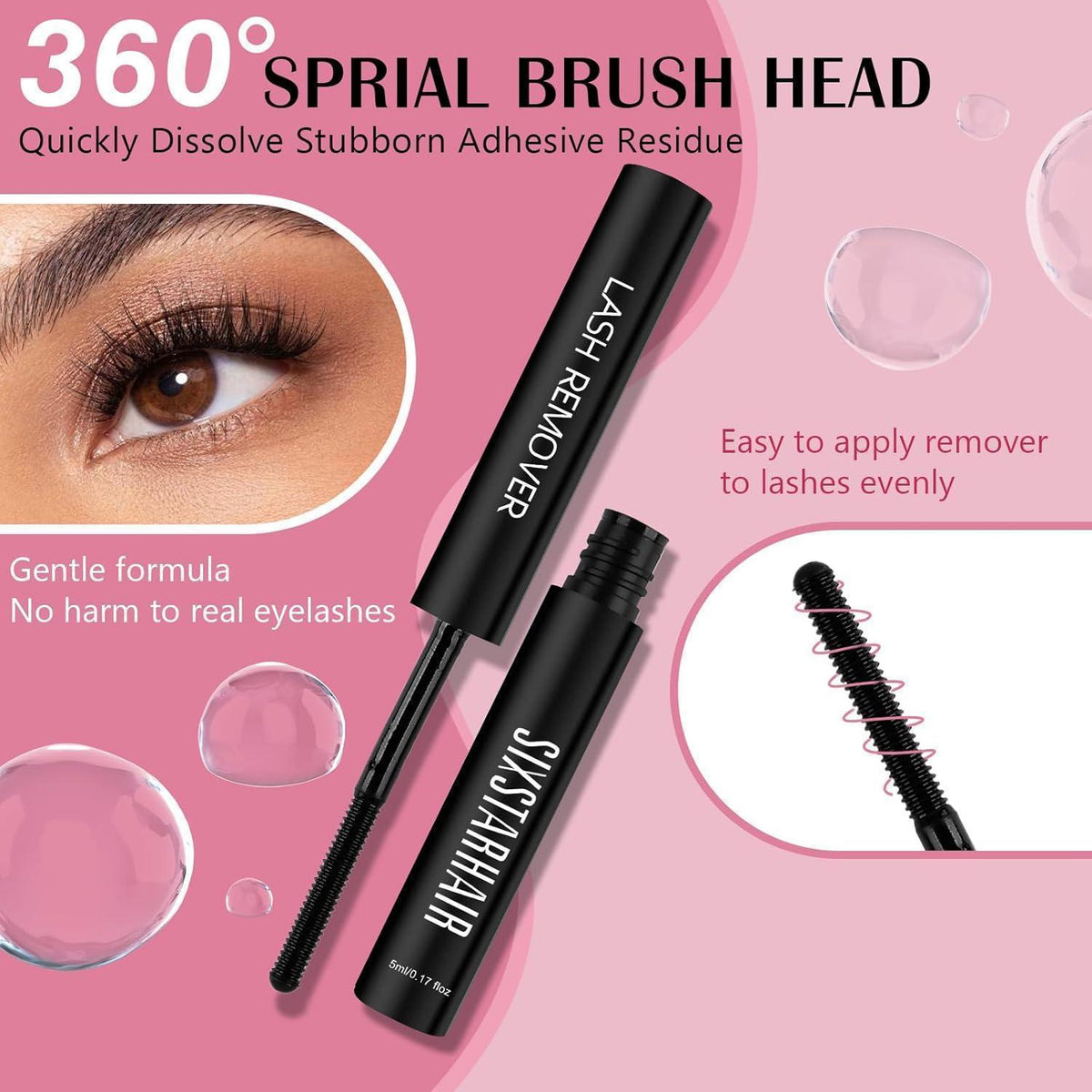 Wimpernkleber Entferner 5ml – Sanft & Effektiv für Extensions