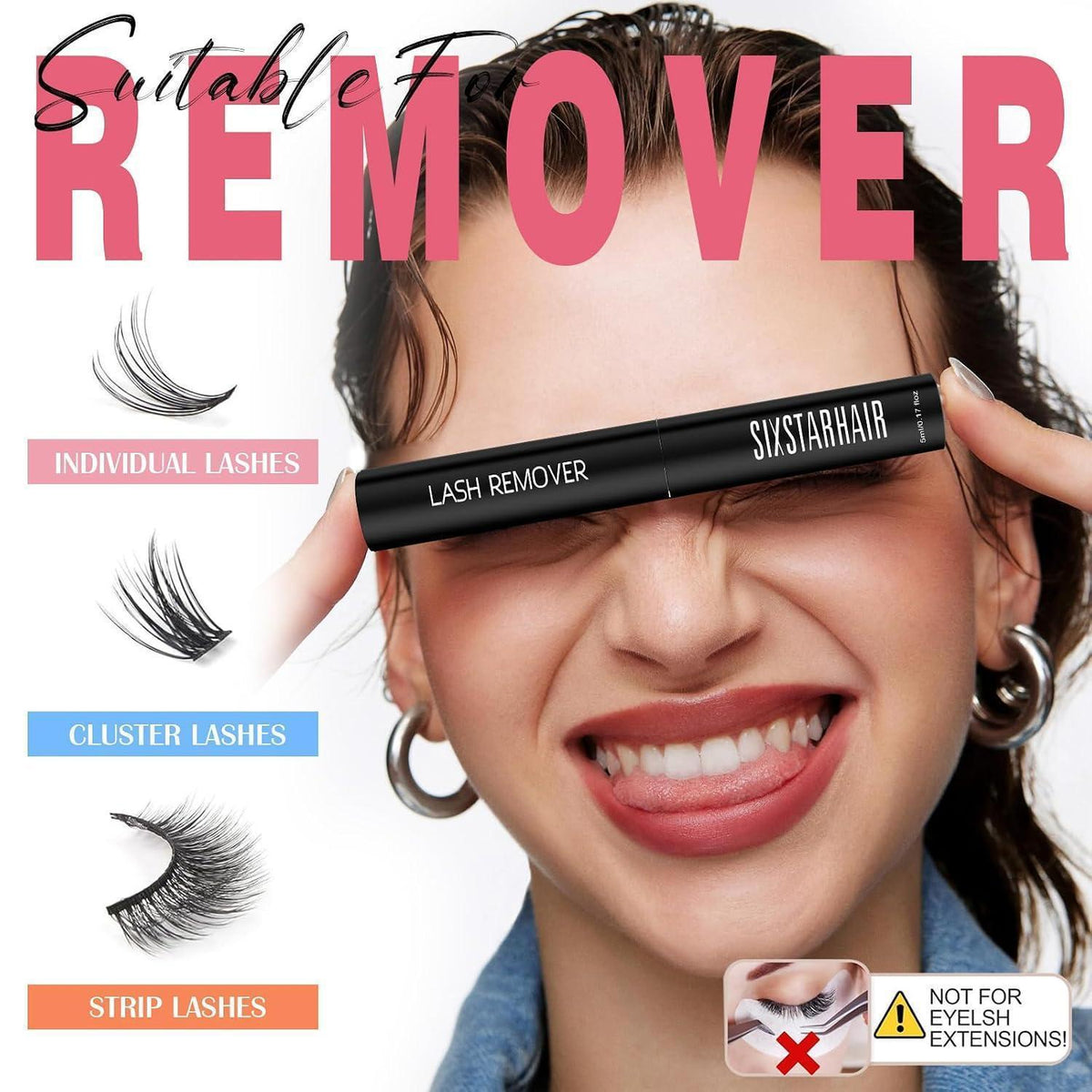 Wimpernkleber Entferner 5ml – Sanft & Effektiv für Extensions