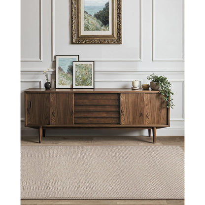 Schmutzfangmatte Innen 91x243cm Beige – Rutschfest & Saugstark