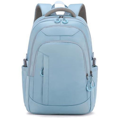 Laptop Rucksack Damen 15.6 Zoll – Babyblau, Schulrucksack Teenager