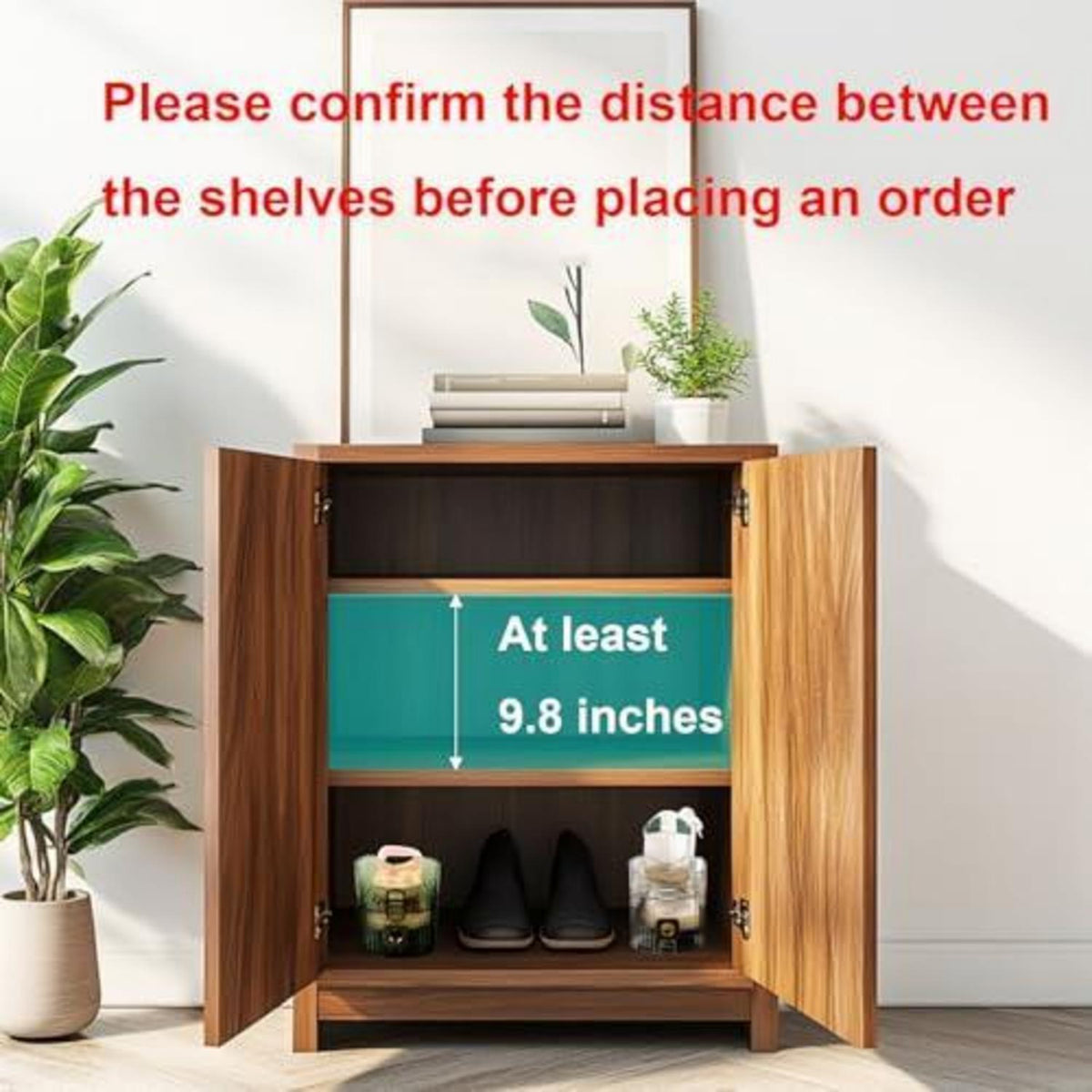 Platzsparender Schuhregal Organizer – 20 Stück Stapelbar