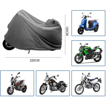 Wasserdichte Motorradabdeckung – Schutzplane für Motor, Roller & Moped