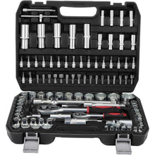 Steckschlüsselsatz 108-teilig mit 1/4" & 1/2" Knarre