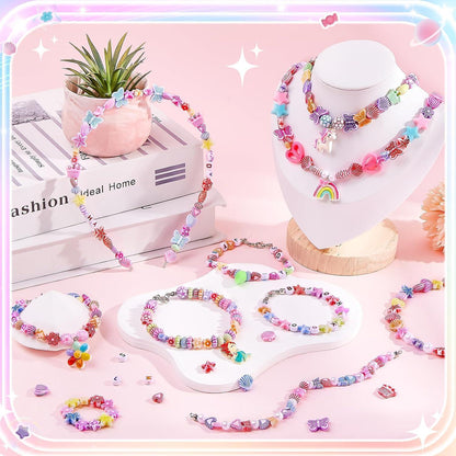 Perlen Set zum Selber Machen für Kinder – DIY Schmuck Basteln