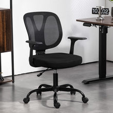 Ergonomischer Bürostuhl mit Lordosenstütze, Armlehnen und