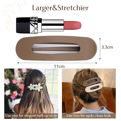 NOOMII Kleine Haarklammer Set - 8 Stile Hair Claw Damen