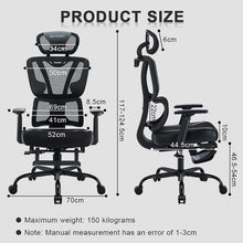 Ergonomischer Bürostuhl mit verstellbarer Lendenwirbelstütze
