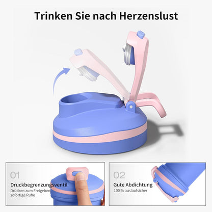 Protein Shaker Edelstahl 500ml BPA frei auslaufsicher Bio Shake