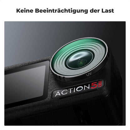 UV-Filter für DJI Osmo Action 5 Pro/4, HD Glas, Objektivschutz