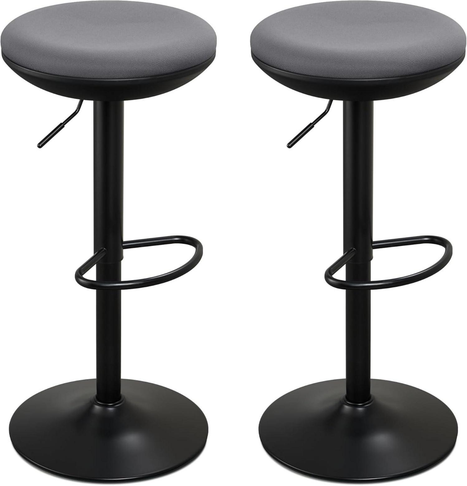 Ergonomischer Stehhocker höhenverstellbar drehbar Bürohocker Grau 2