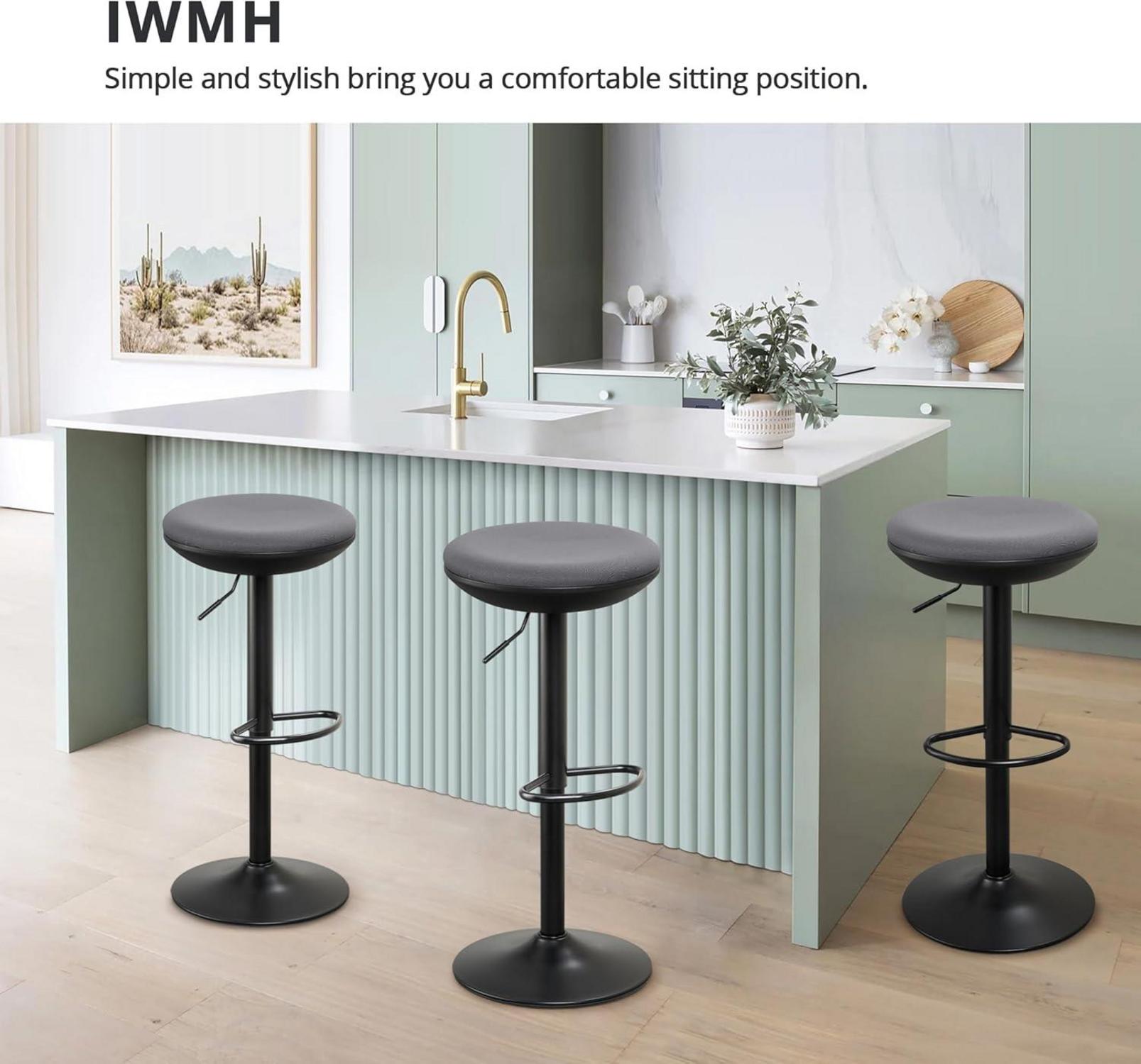 Ergonomischer Stehhocker höhenverstellbar drehbarer Arbeitshocker ohne