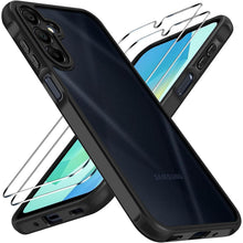 Schutzhülle mit Panzerglas für Samsung Galaxy A16 4G/5G Schwarz